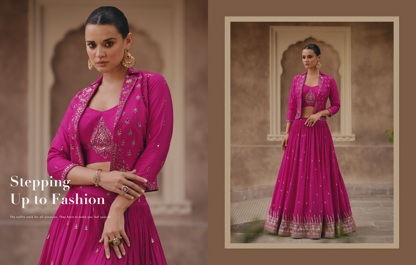 Indian-Pakistani Wedding Bridal Wear Beautiful Outfits Collection