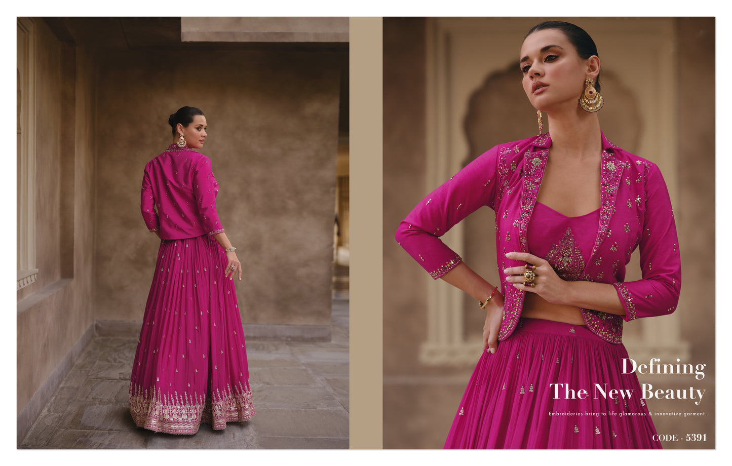 Indian-Pakistani Wedding Bridal Wear Beautiful Outfits Collection