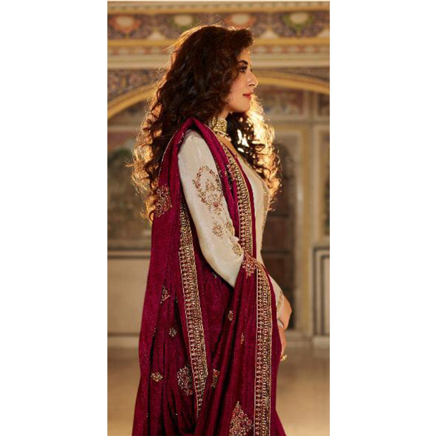 Eid Ramadan Special Salwar Kameez Suits Embroidery Worked Designer Dupatta Outfits