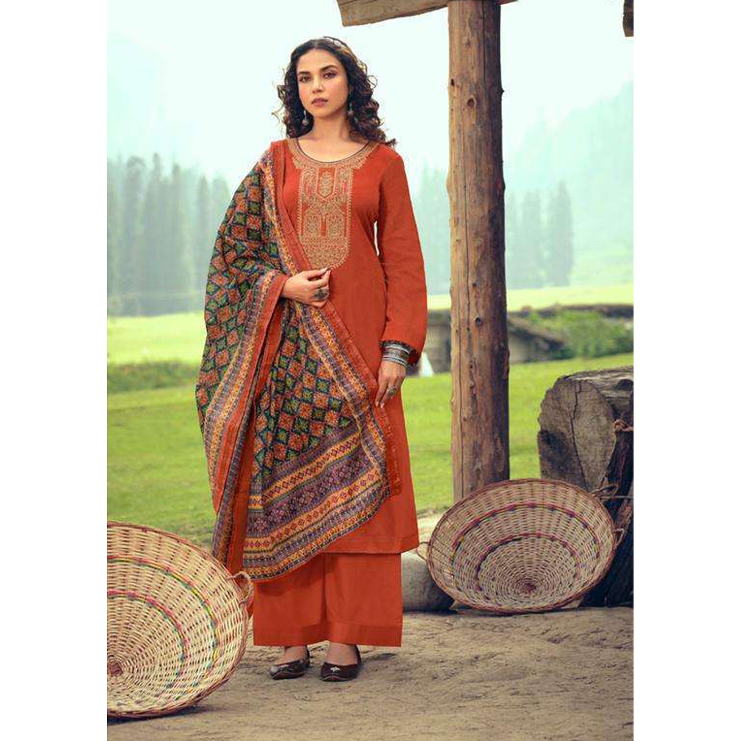 Indian Designer Event Wedding Wear Beautiful Salwar Kameez Palazzo Suits
