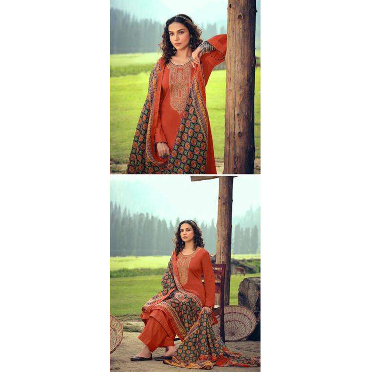 Indian Designer Event Wedding Wear Beautiful Salwar Kameez Palazzo Suits