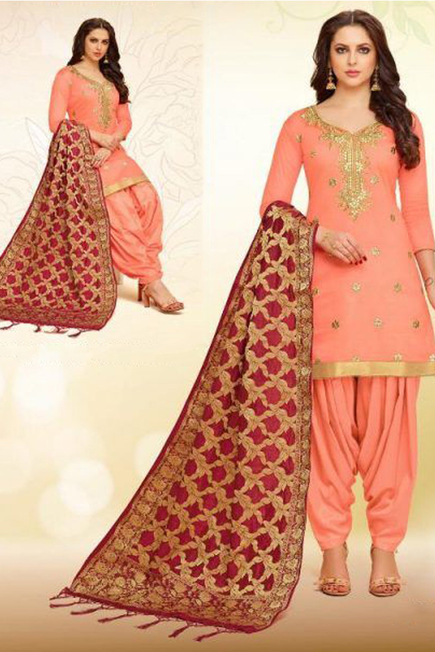 New Stlylish Women's Wear Patiyala With Unique Design