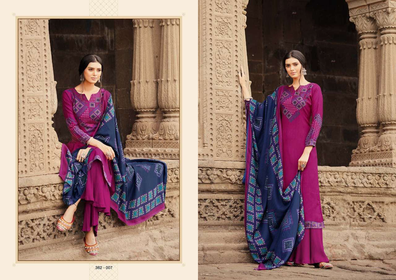 Pakistani Printed Cotton Style Salwar Plazzo Dree
