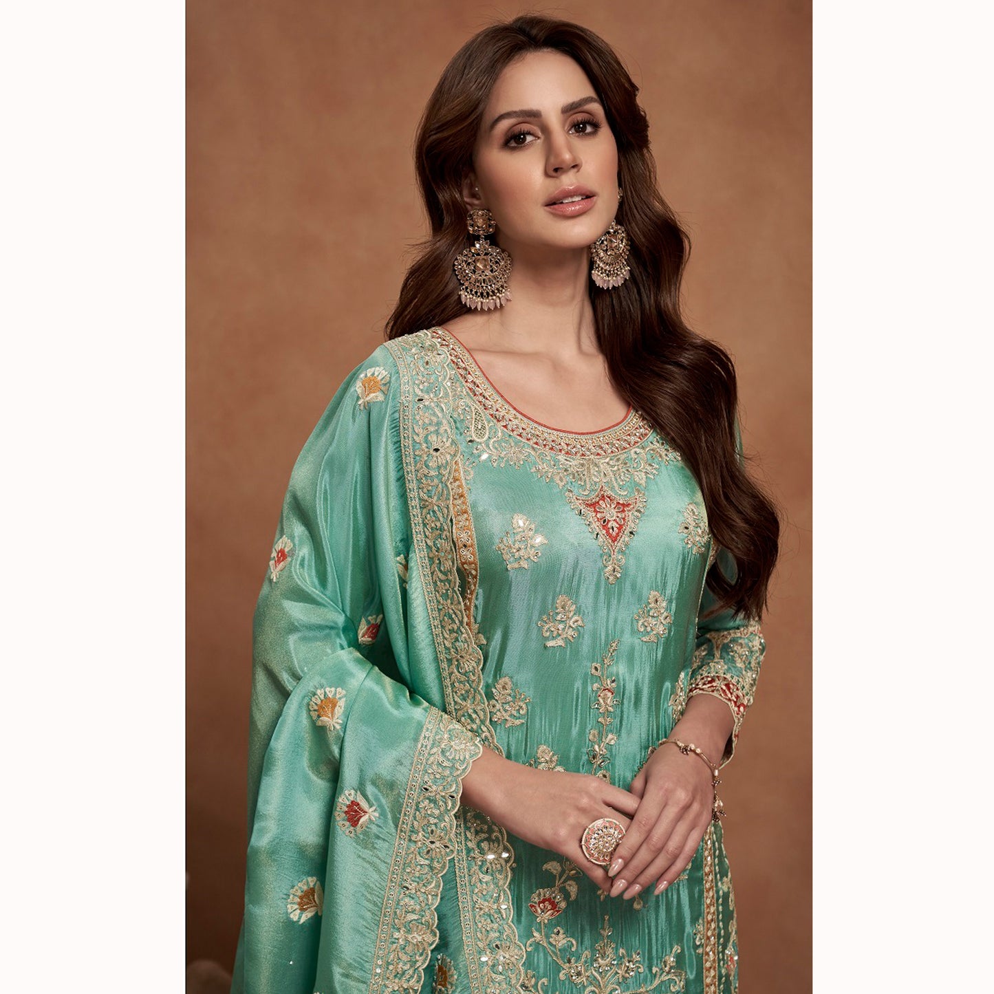 Wedding Function Wear Salwar Kameez Palazzo Suit's