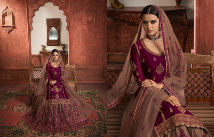 Indian New Style Bridal Wear Beautiful Outfit Collection