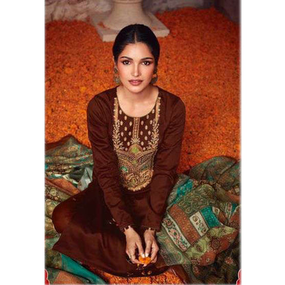 Indian Designer Printed Work Navratri Wear Salwar Kameez Pant Suits