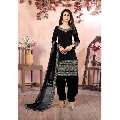 Party Wear Embroidery & Mirror Worked Salwar Kameez Punjabi Patiyala Suits
