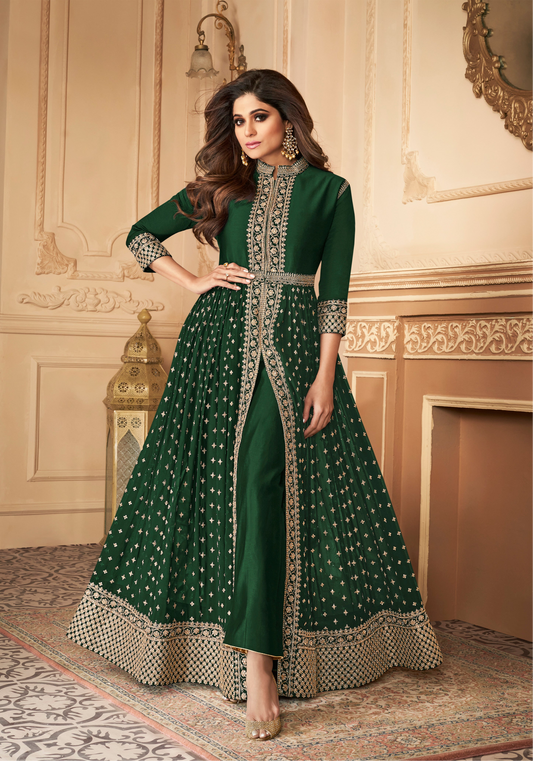 New Indian-Pakistani Wedding Wear Anarkali Gown