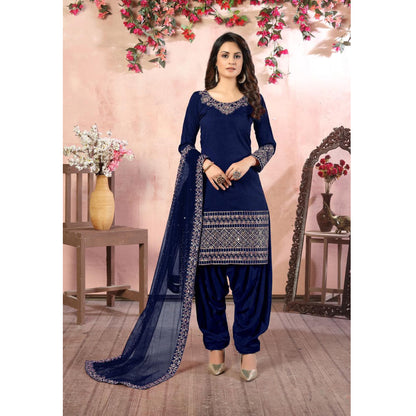 Special Eid Wear Heavy Embroidery Work Salwar Kameez Punjabi Patiyala Suits With Dupatta
