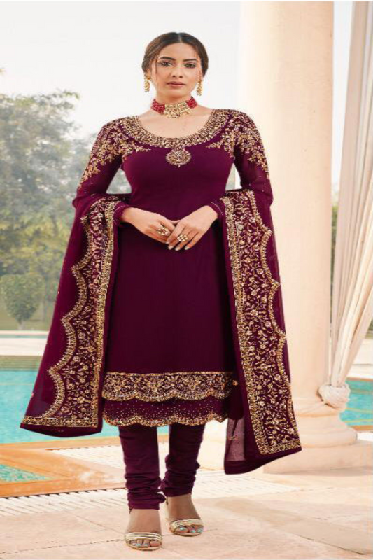 Pakistani-Indian  Wedding Gorgeous Girl Wear Salwar Kameez