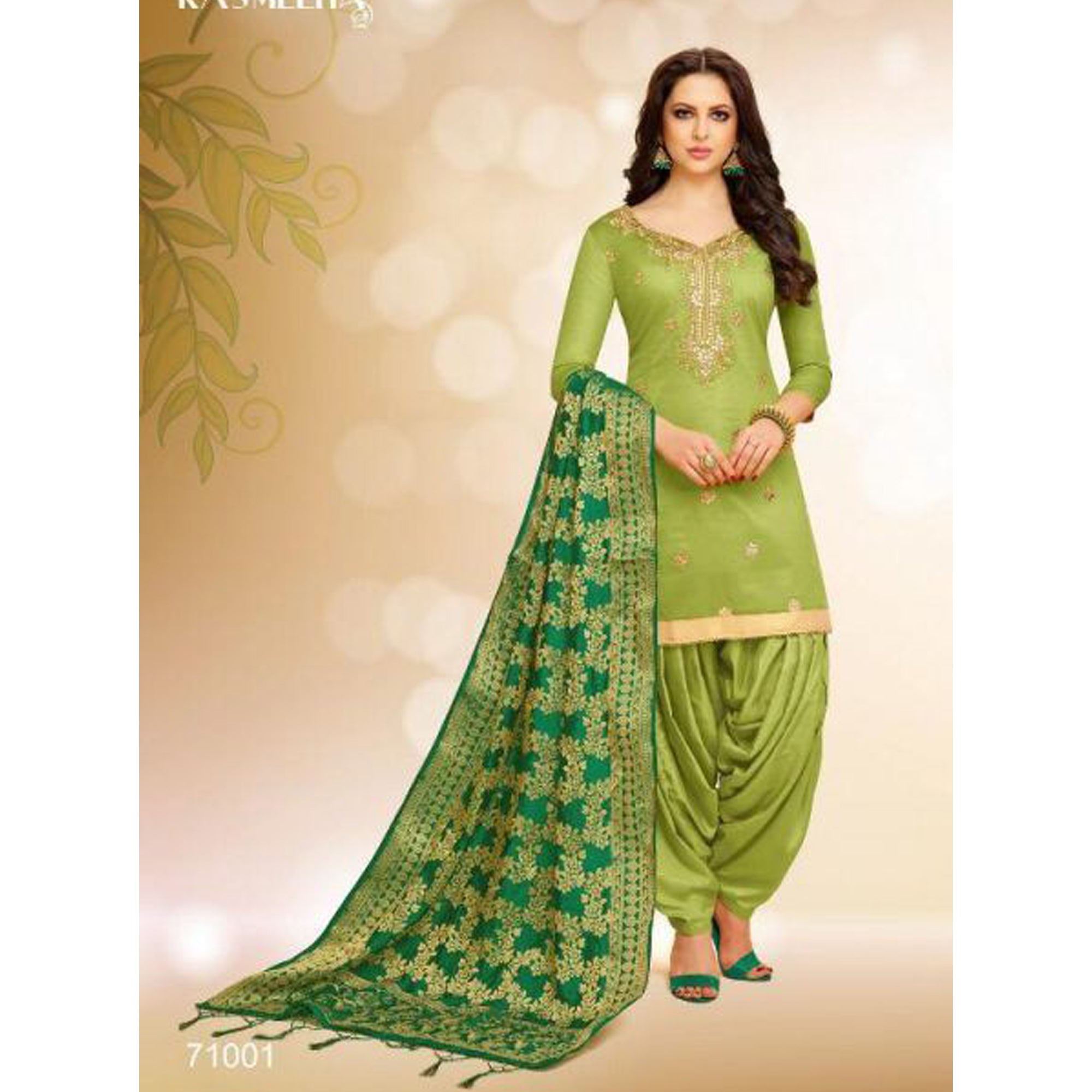 NINDOT Punjabi Patiyala Suit for Women Salwar Kameez Dress Party wear  Mirror Work, Pink, P0X(Chest-48): Buy Online at Best Price in UAE -  Amazon.ae