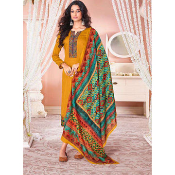 Indian Designer Embroidery Digital Print Work Salwar Kameez Pant Suits