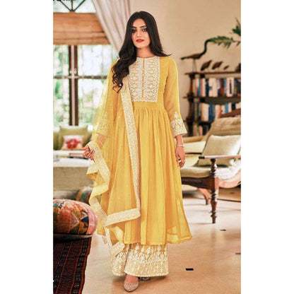 Salwar Kameez Suits Georgette Bollywood Style Party Wear Plazzo Dresses