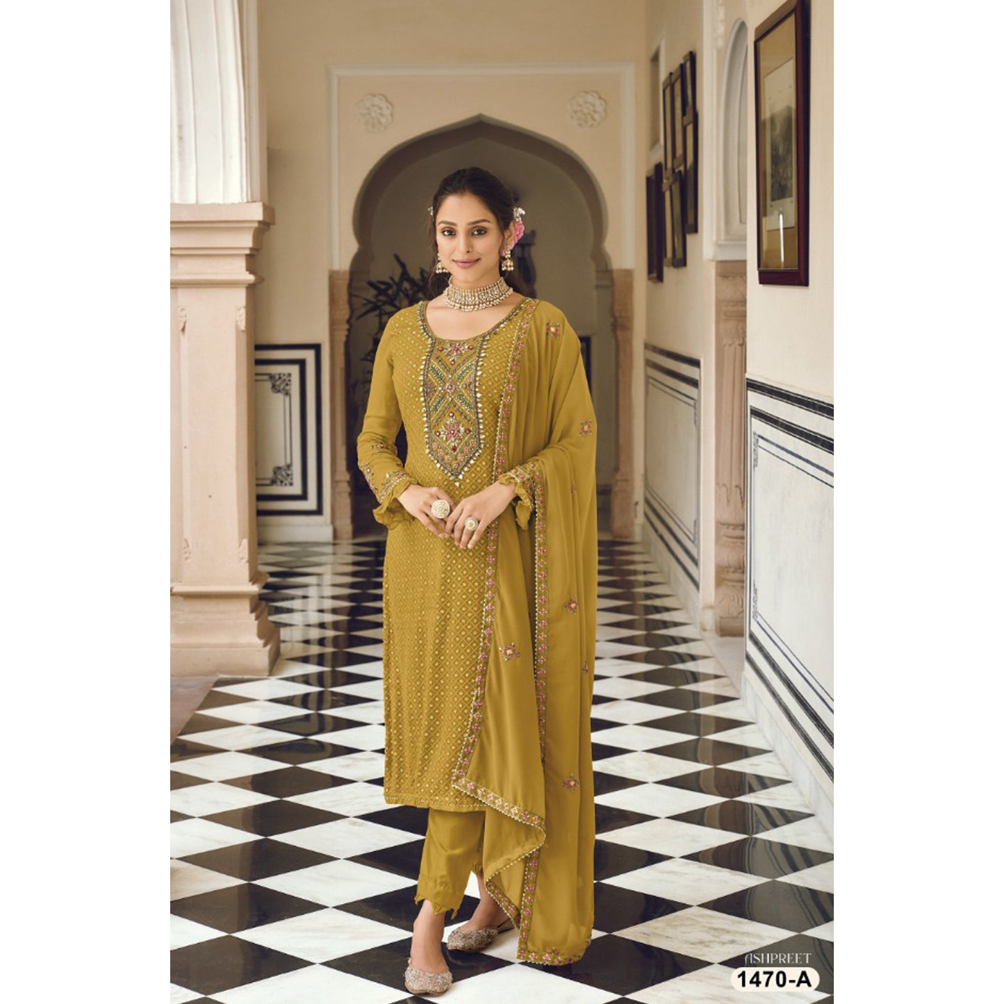 Women's Wear Customize Kameez Salwar Dress Suit