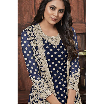 Indian Designer Function Wear Salwar Kameez Shrug Suits With Dupatta