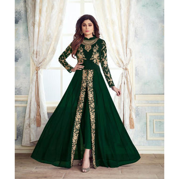 Beautiful Designer Event Party Wear Anarkali Pant Suits