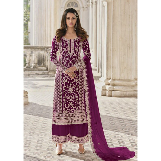 Beautiful Worked Salwar Kameez Suits Indian Designer Wonderful Plazzo Dresses