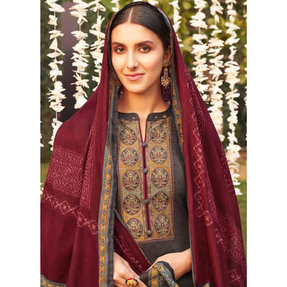 Indian Festival Wear Pure Lawn Digital Print Salwar Kameez Palazzo Suit