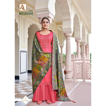 Cotton Fabric Wear Casual Wear Salwar Kameez Suits Semi-Stitched Plazzo with Designer Dresses