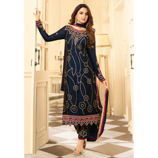 Stylish Indian Function Wear Salwar Kameez Pant Suit's