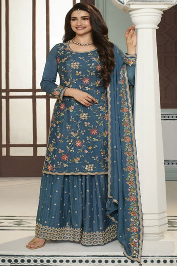 Ready to Wear Salwar Kameez Plazzo Suits Plus Sizes Wedding Reception Party Wear Dress