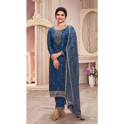 Indian Pakistani Designer Embroidery Work Salwar Kameez Pant Suits