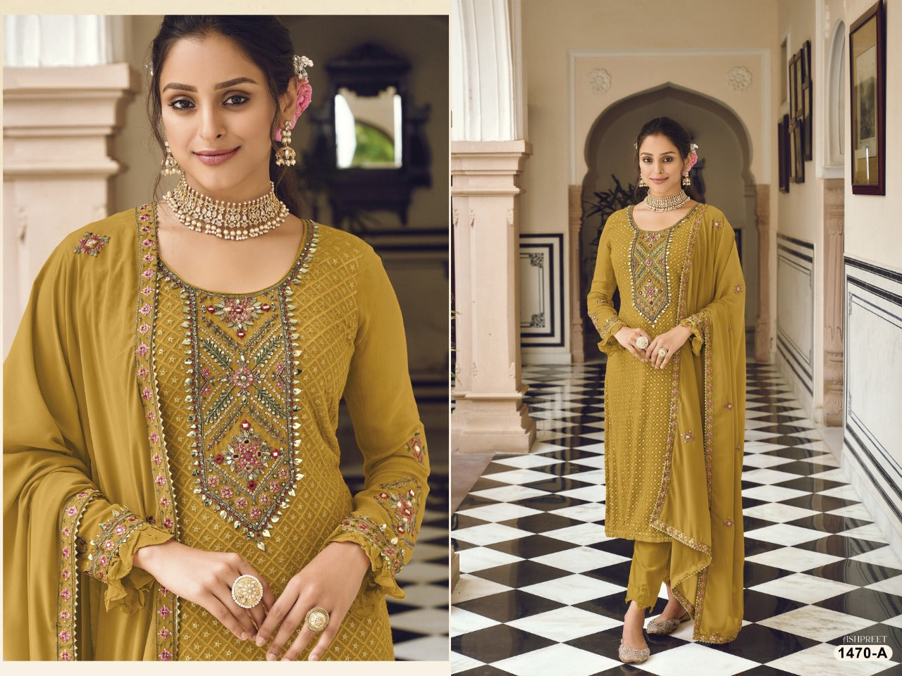 Women's Wear Customize Kameez Salwar Dress Suit