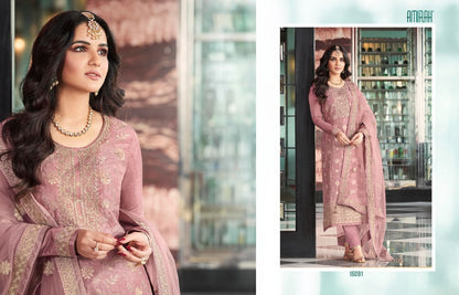 Pakistani Nikah Wear Salwar kameez Pant Suits Heavy Embroidery Worked