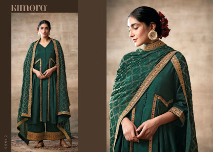 Indian Designer Stylish Embroidery Work Salwar Kameez Plazzo Suit