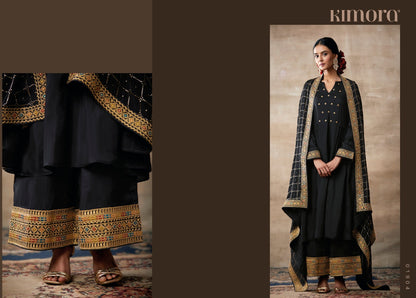 Indian Designer Stylish Embroidery Work Salwar Kameez Plazzo Suit