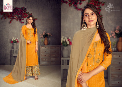 Gorgeous Designer Cotton Salwar Kameez Palazzo Suits