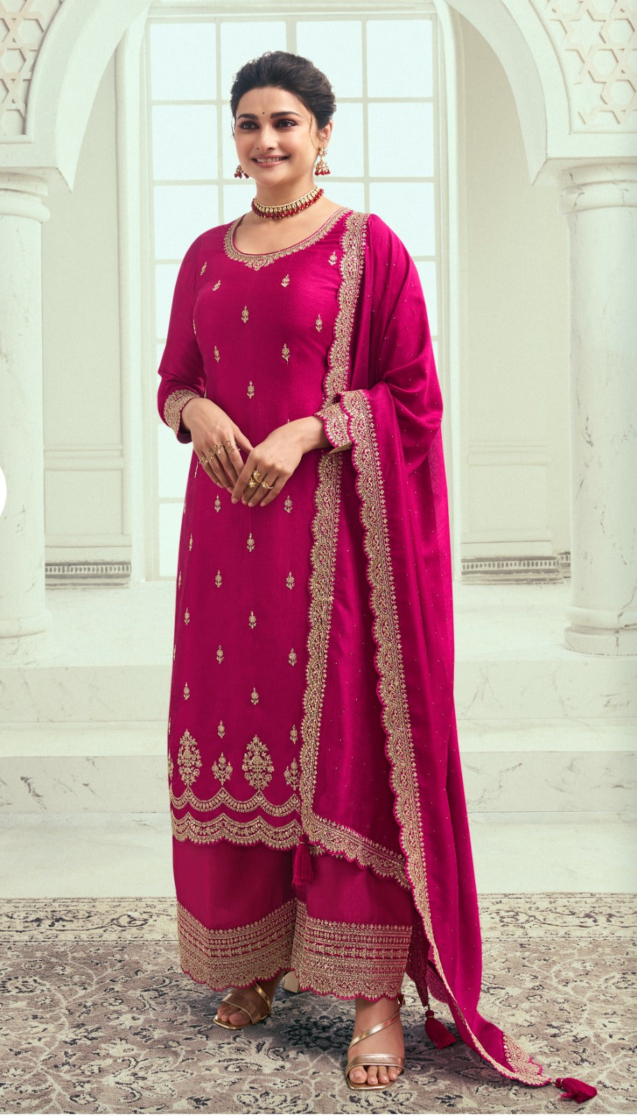 New Indian-Pakistani Stylish Plazzo Suit For Wedding