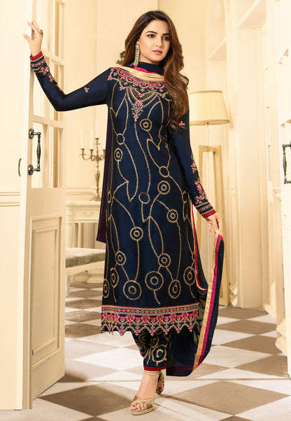 Stylish Indian Function Wear Salwar Kameez Pant Suit's