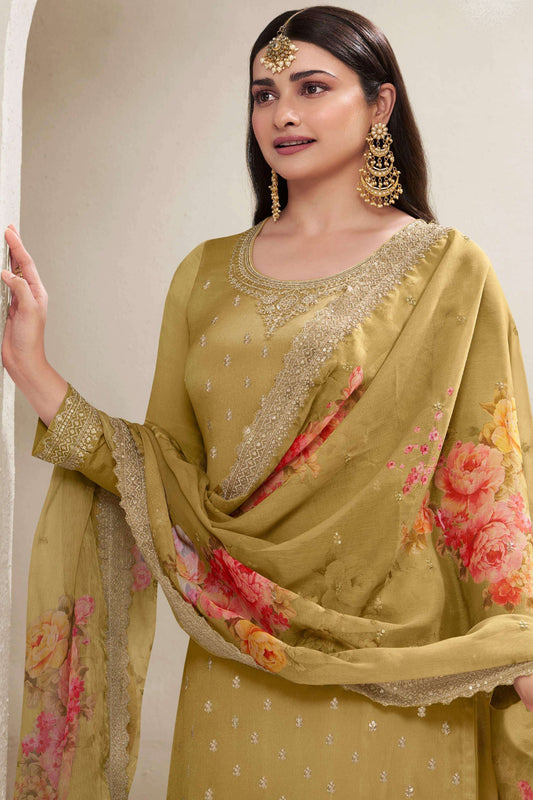 Special Occasion Wear Sharara Palazzo Suit's With Dupatta